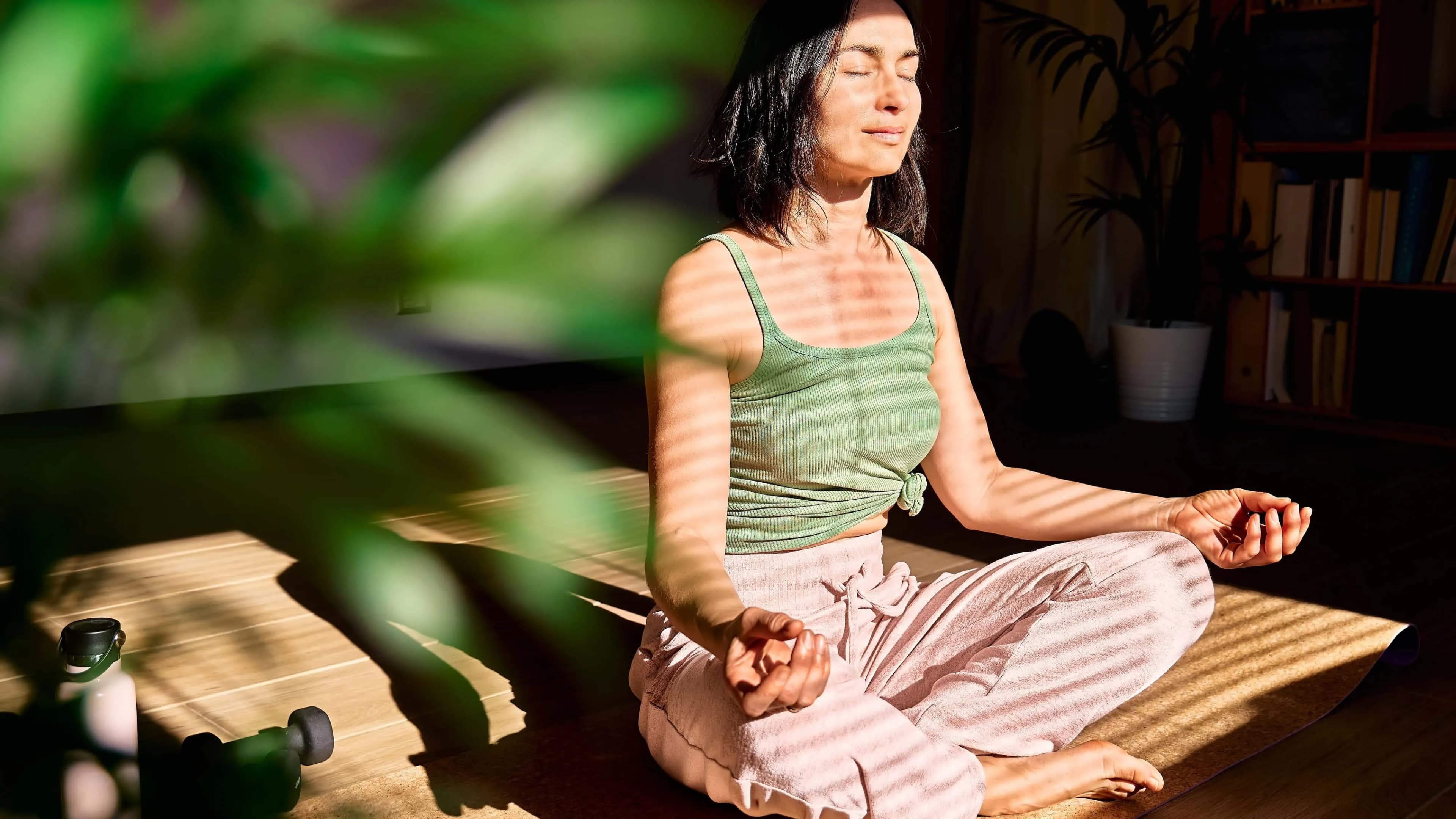 Indoor & Outdoor Yoga Area