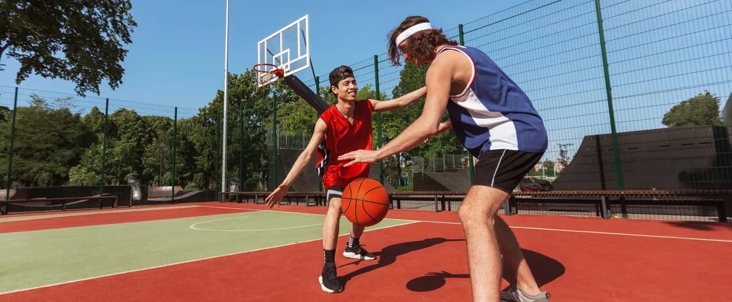 Basketball & Football Courts