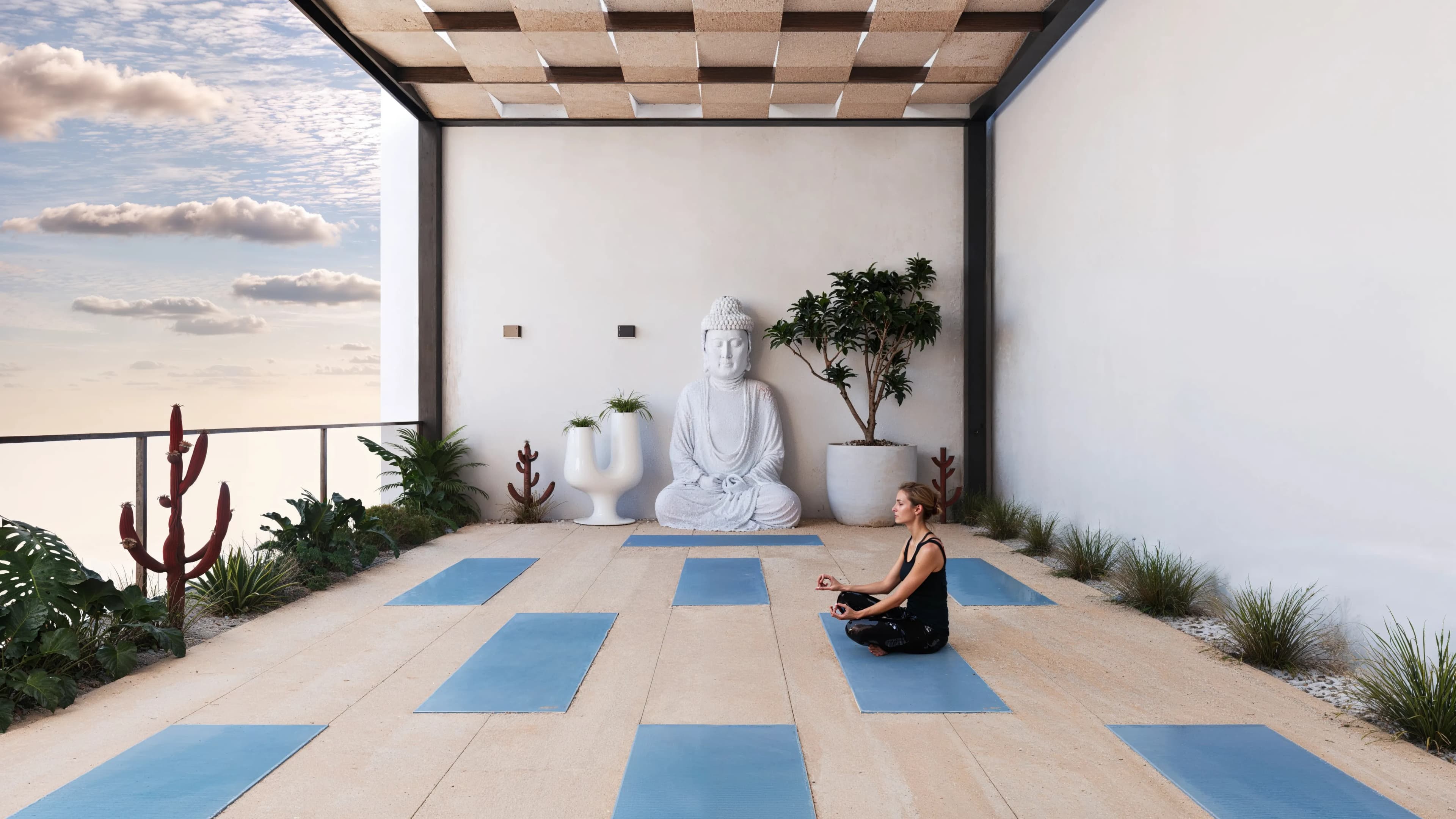 Outdoor Yoga Area