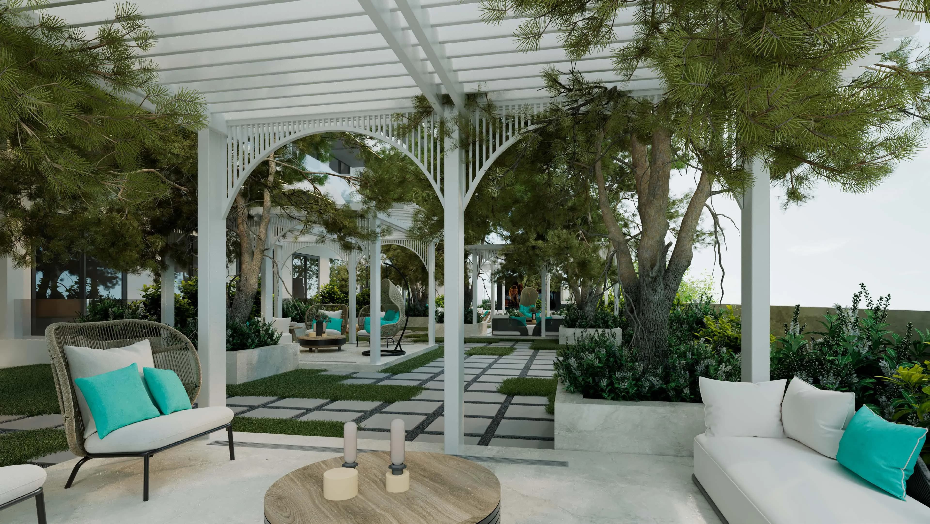 Outdoor Cooled Garden Lounges