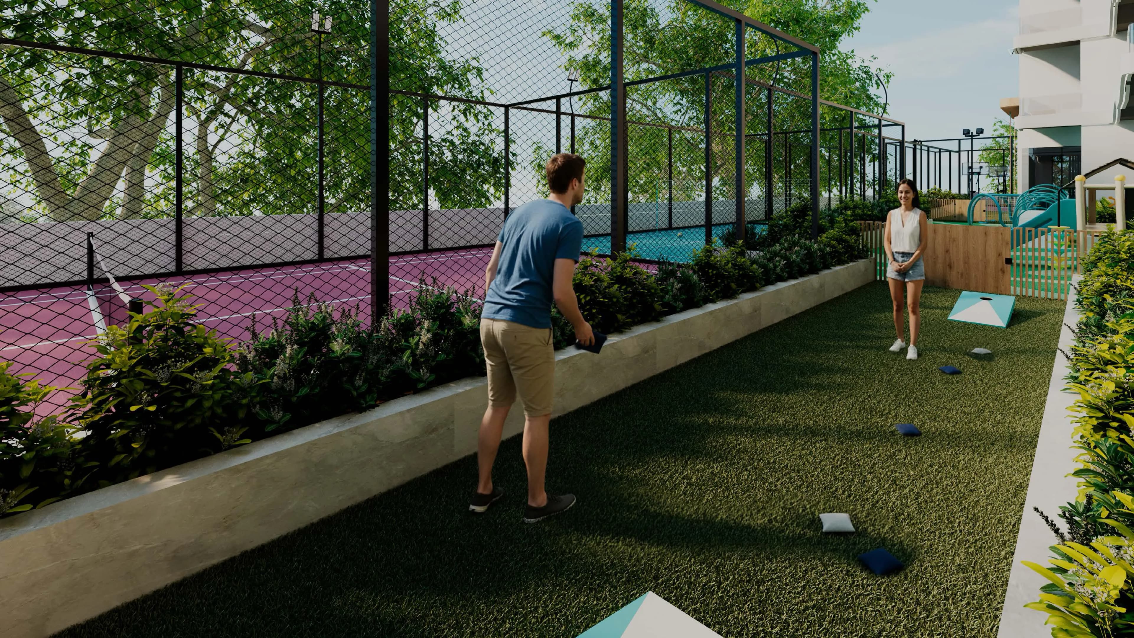 Cornhole Court