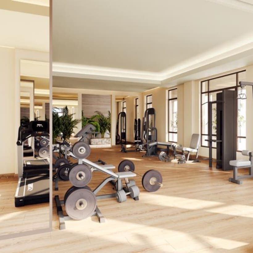 Gym With Panoramic View