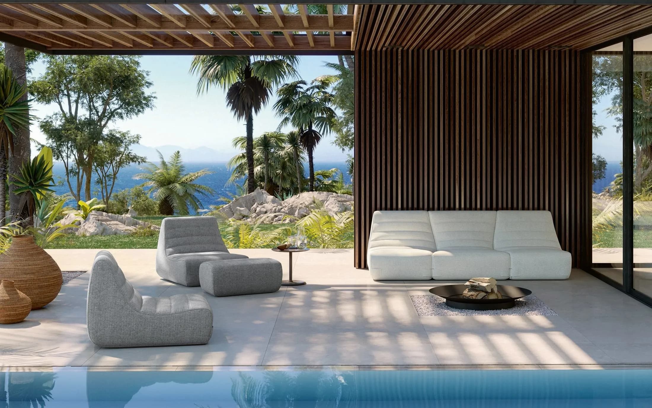 Shaded Seating Areas