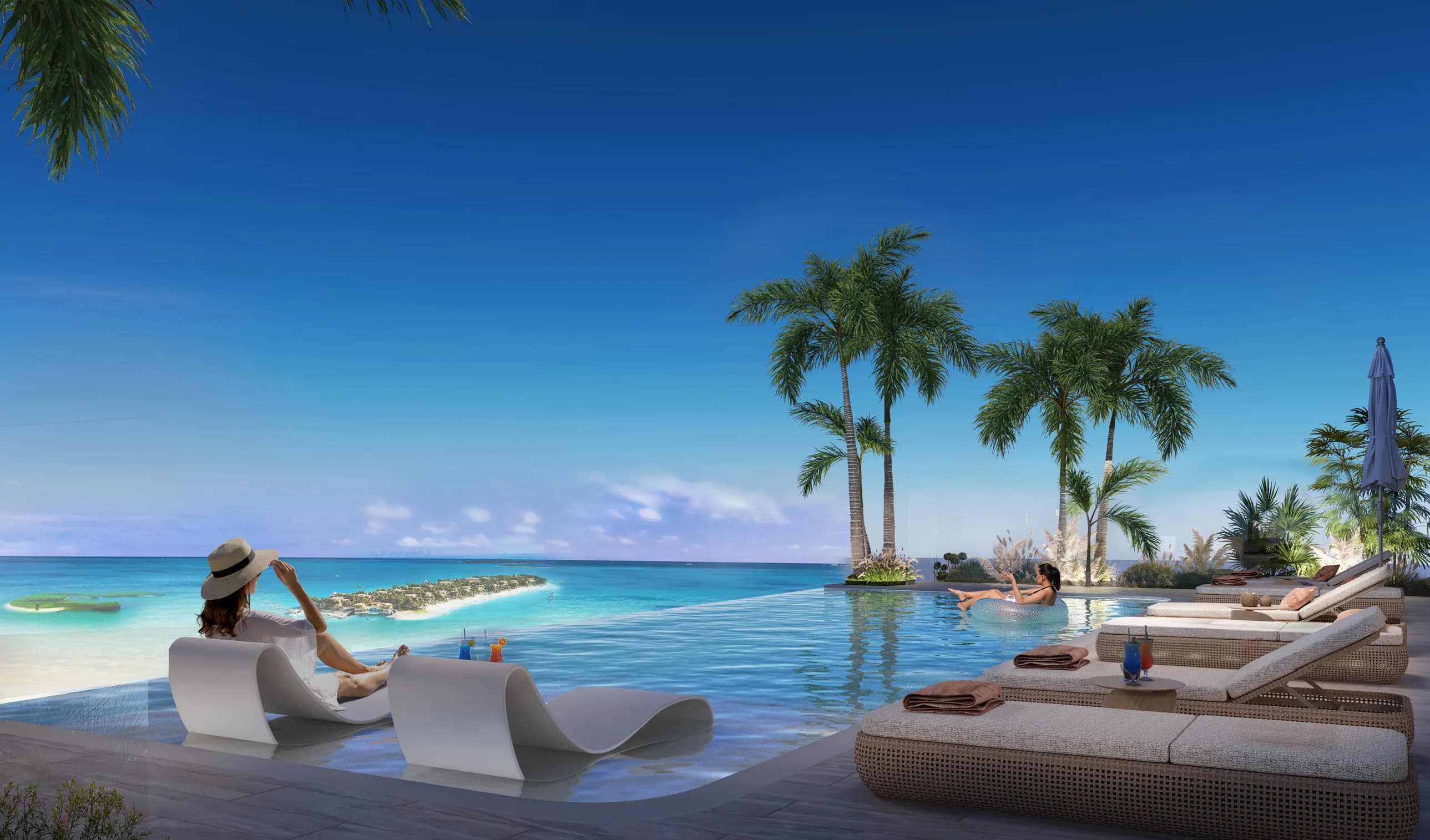 Adult's Rooftop Infinity Pool
