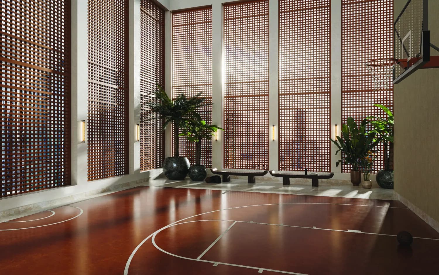 Semi-Basketball Court