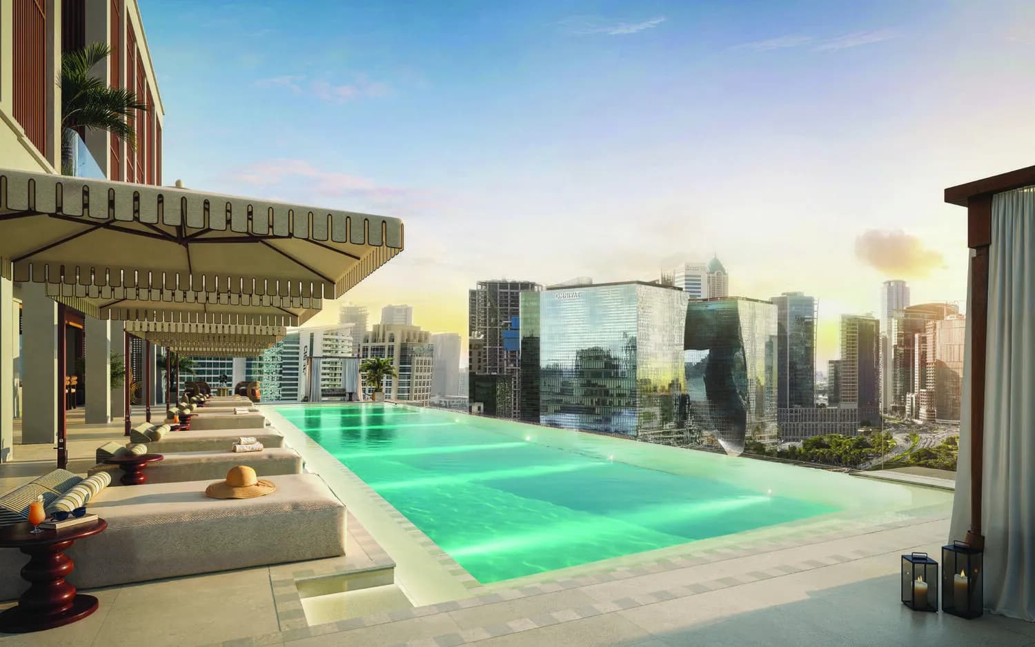 Rooftop Infinity Pool