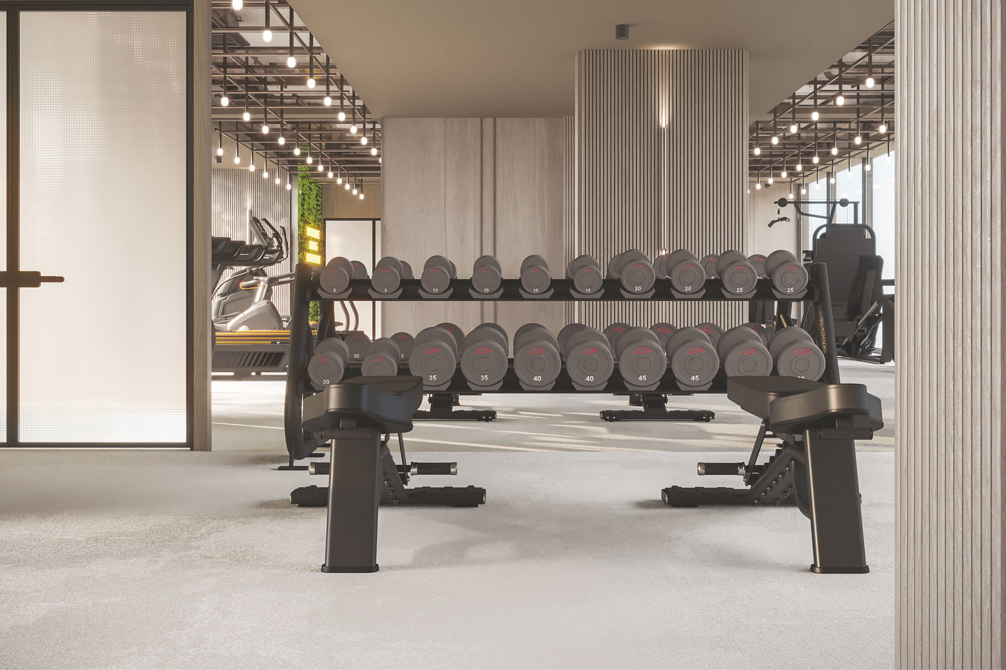 Fully Equipped Gym