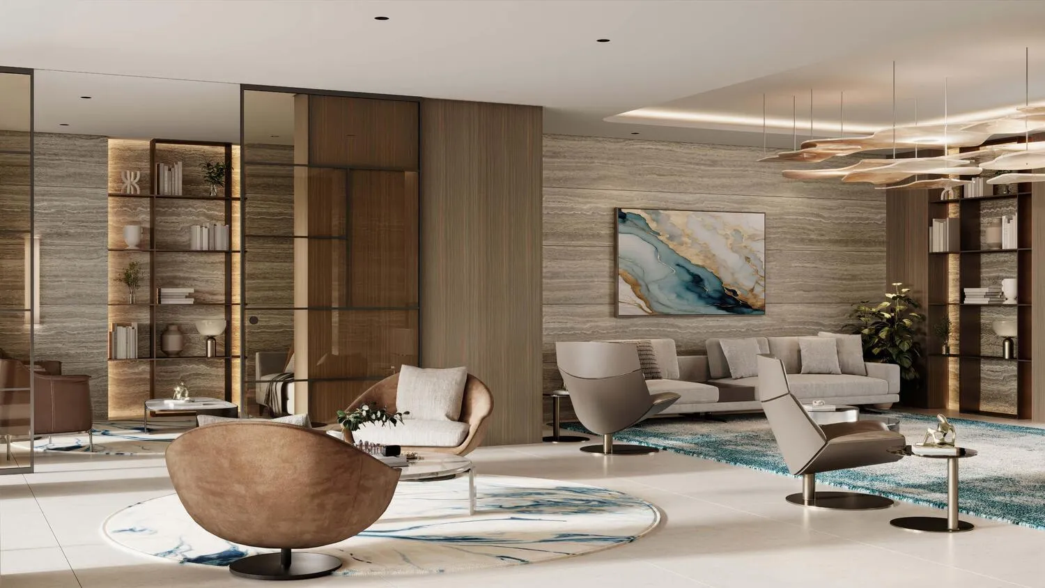 Indoor Business Lounge