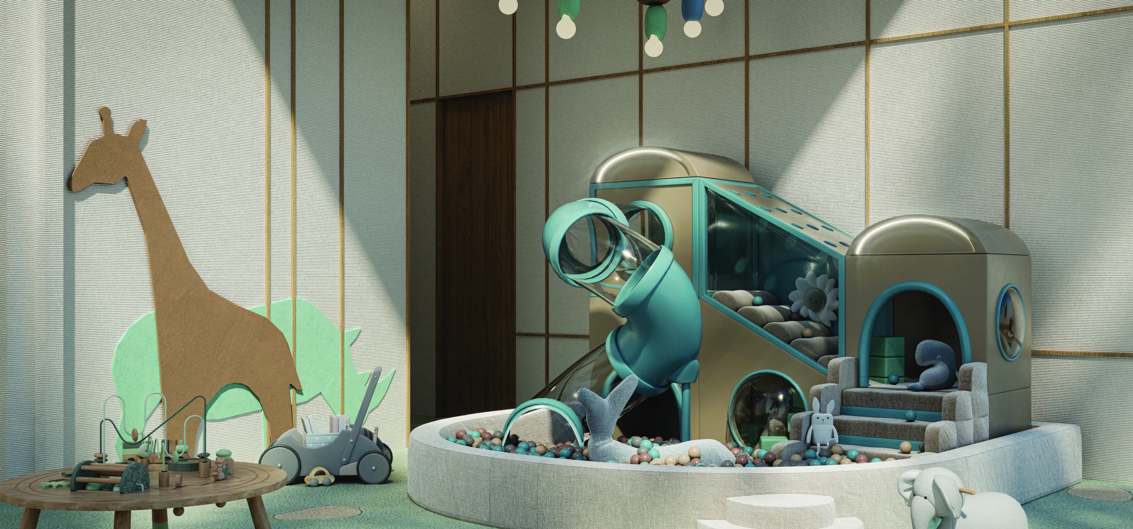 Kids' Indoor Play Area