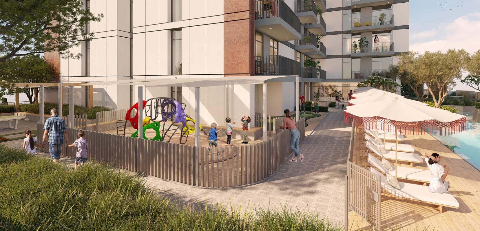 Outdoor Kids Play Area