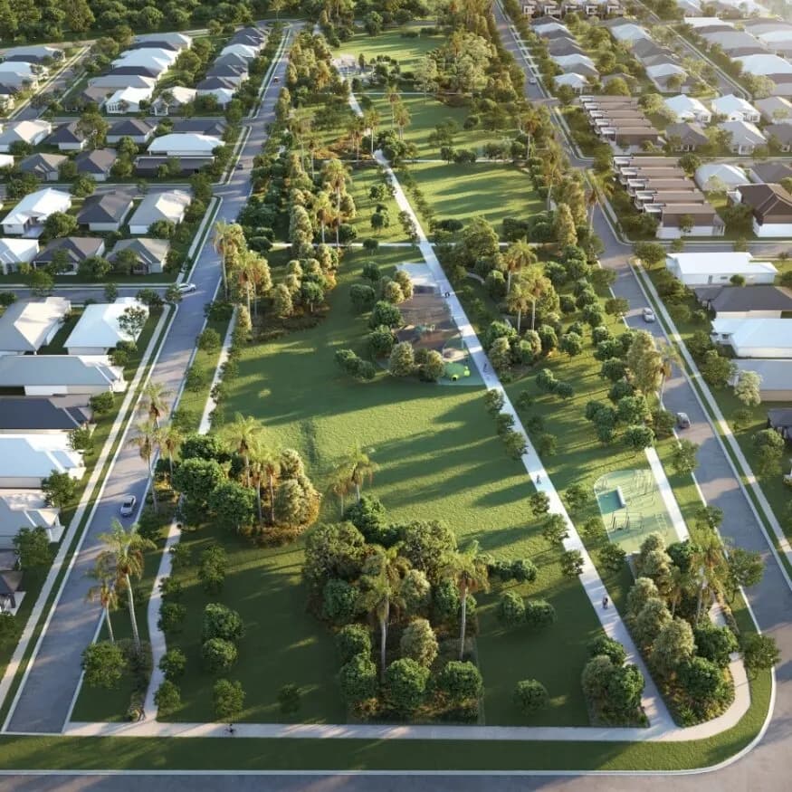 Expansive Linear Park