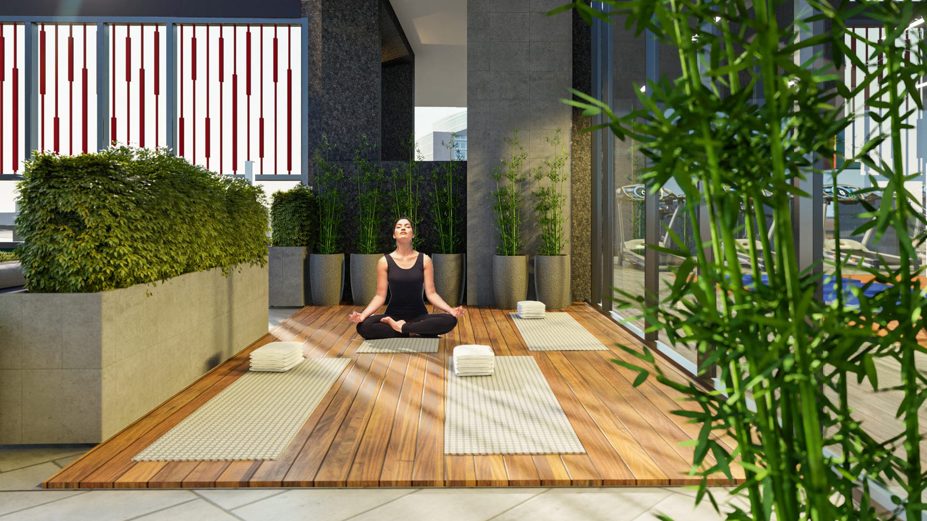 Yoga Deck And Meditation Zone