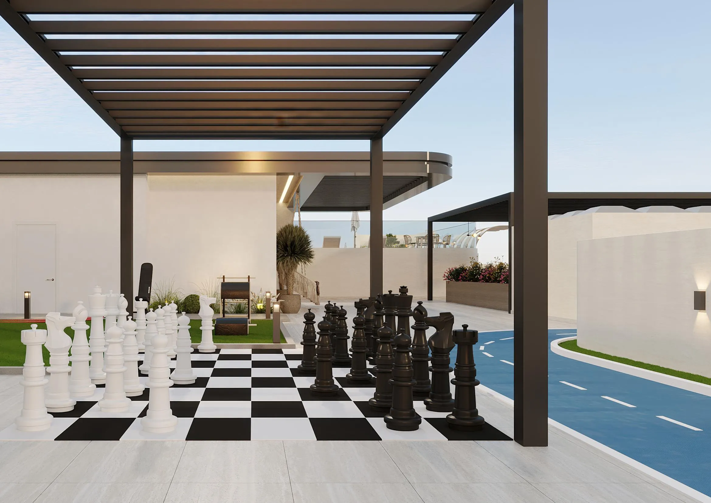 Giant Chess Board