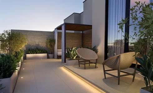 Private Roof-Top Terrace