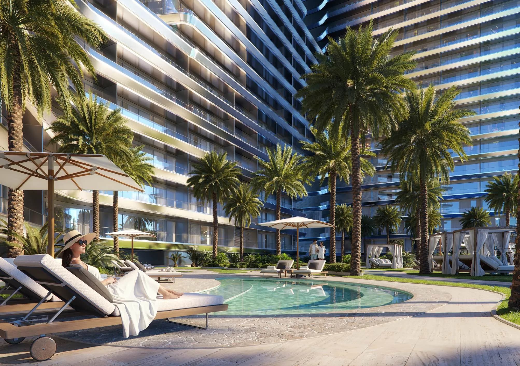 Pool Deck & Cabanas
