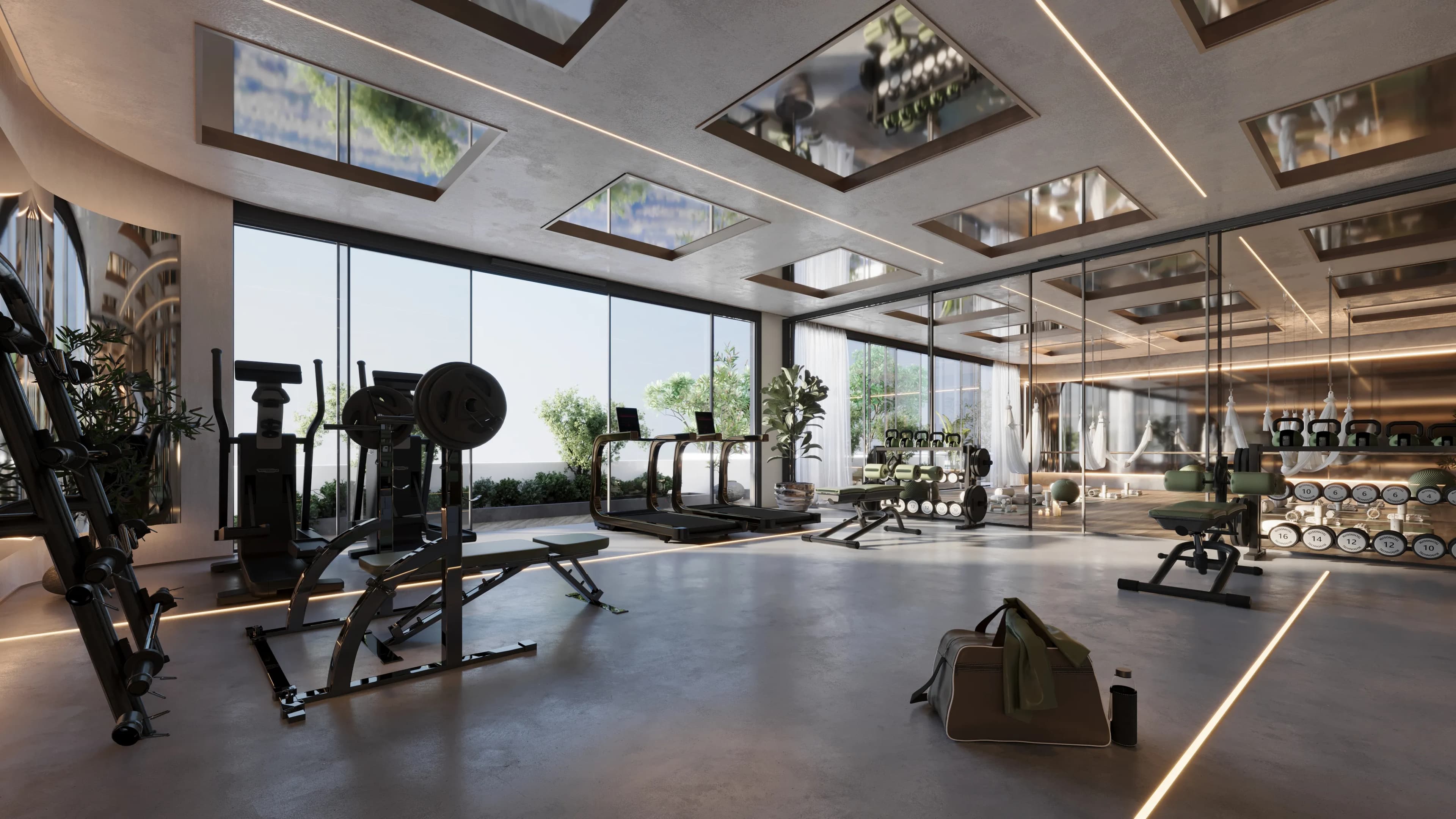 Fully Equipped Gym