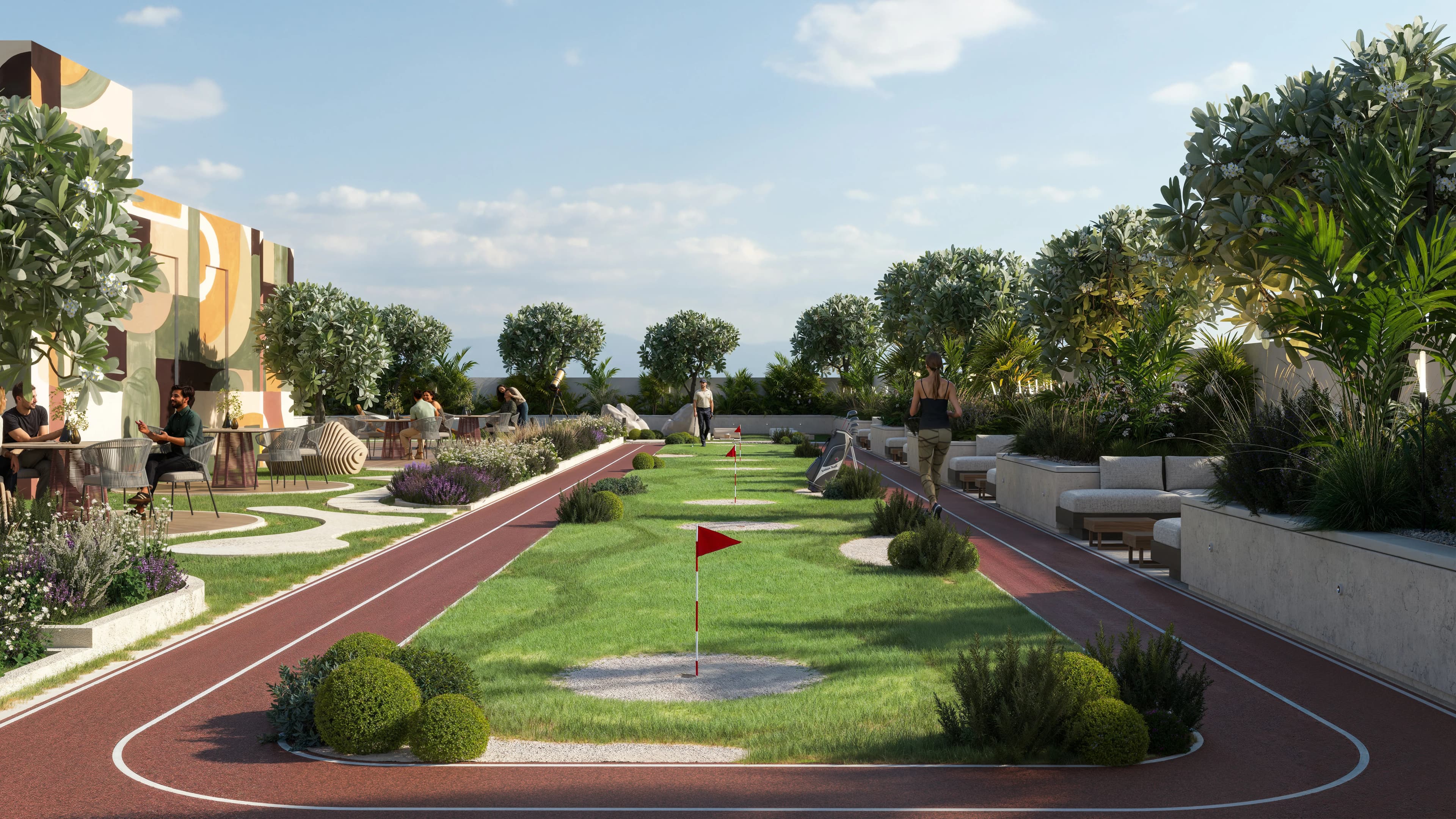 Jogging & Walking Track
