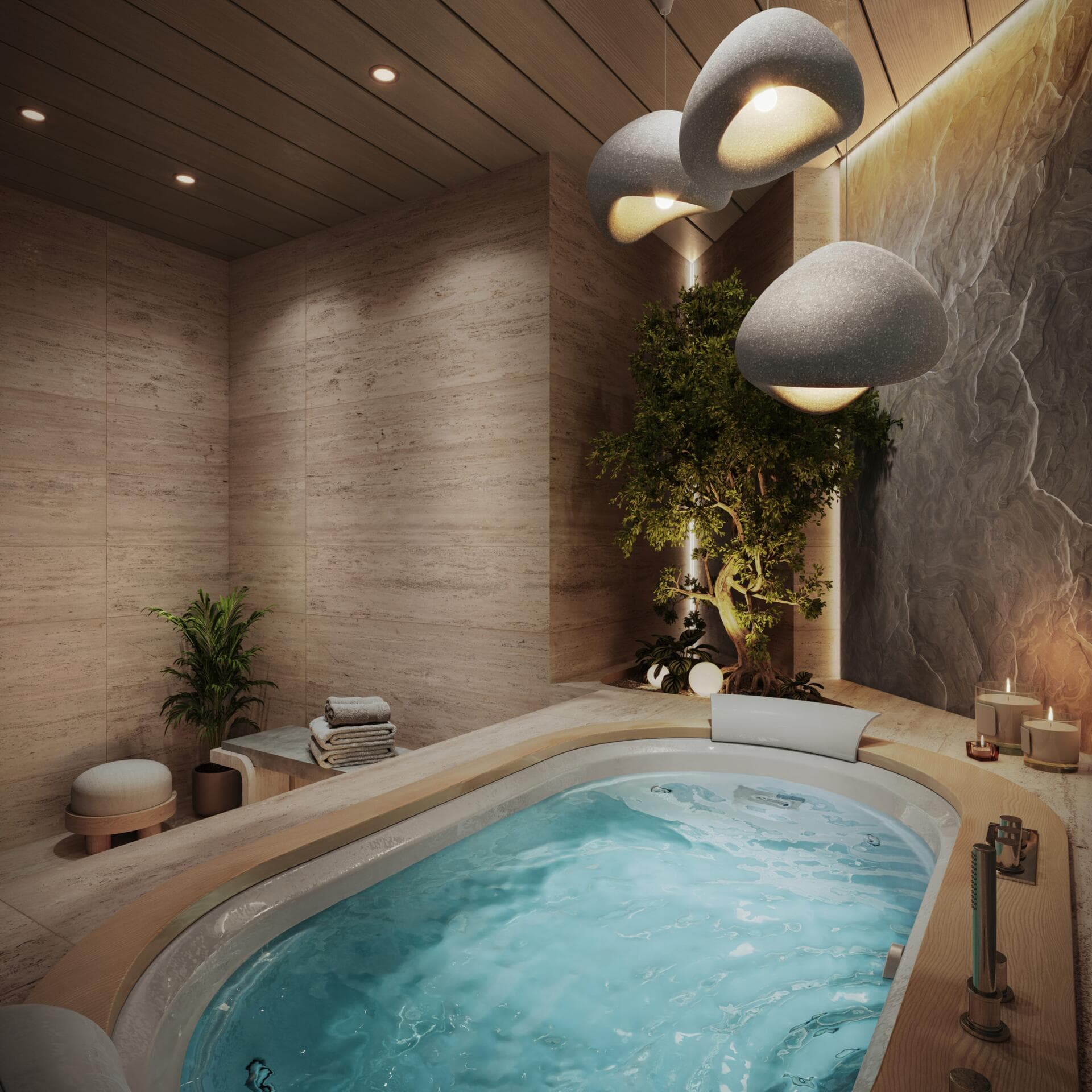 Shared Jacuzzi