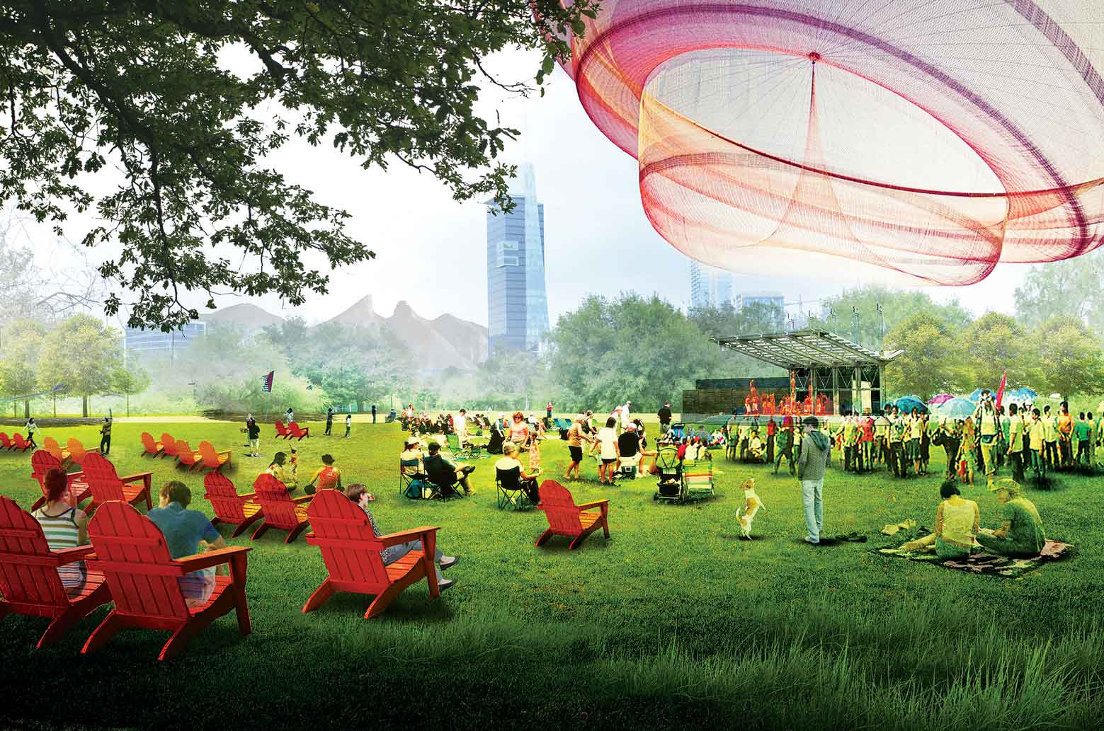 Recreational areas