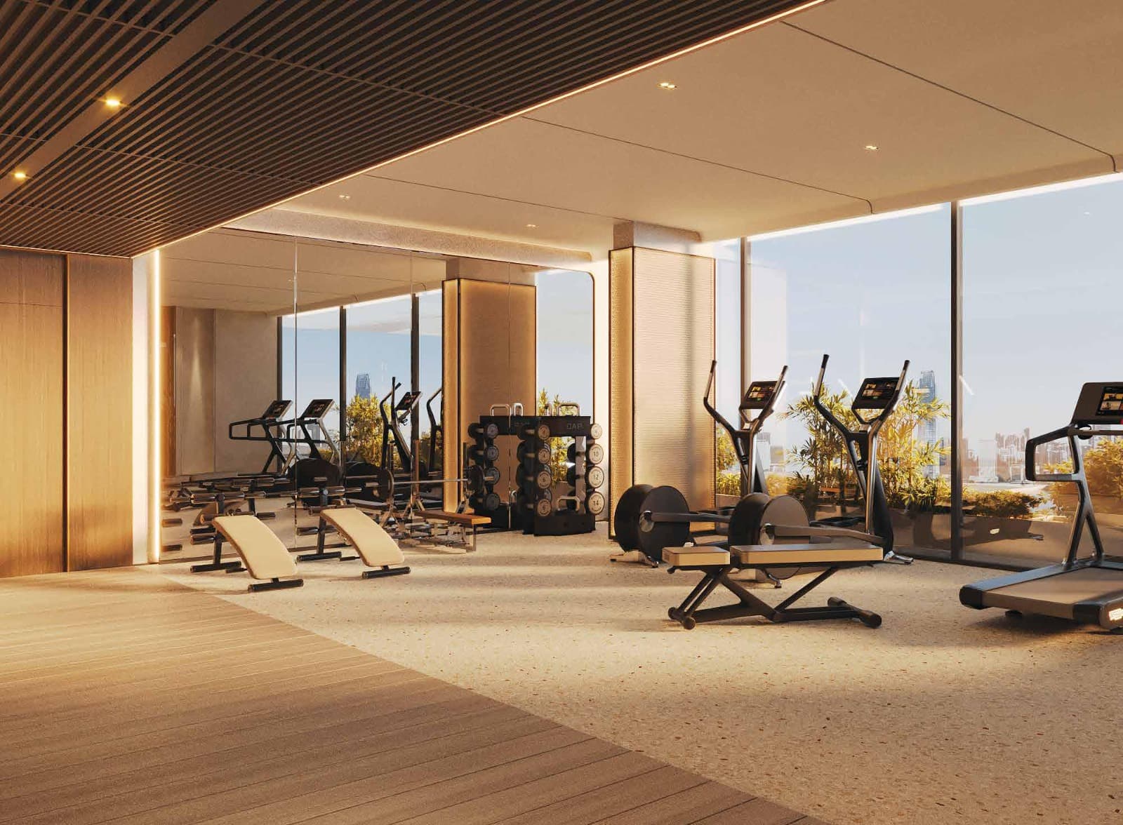 Shared gym & fitness