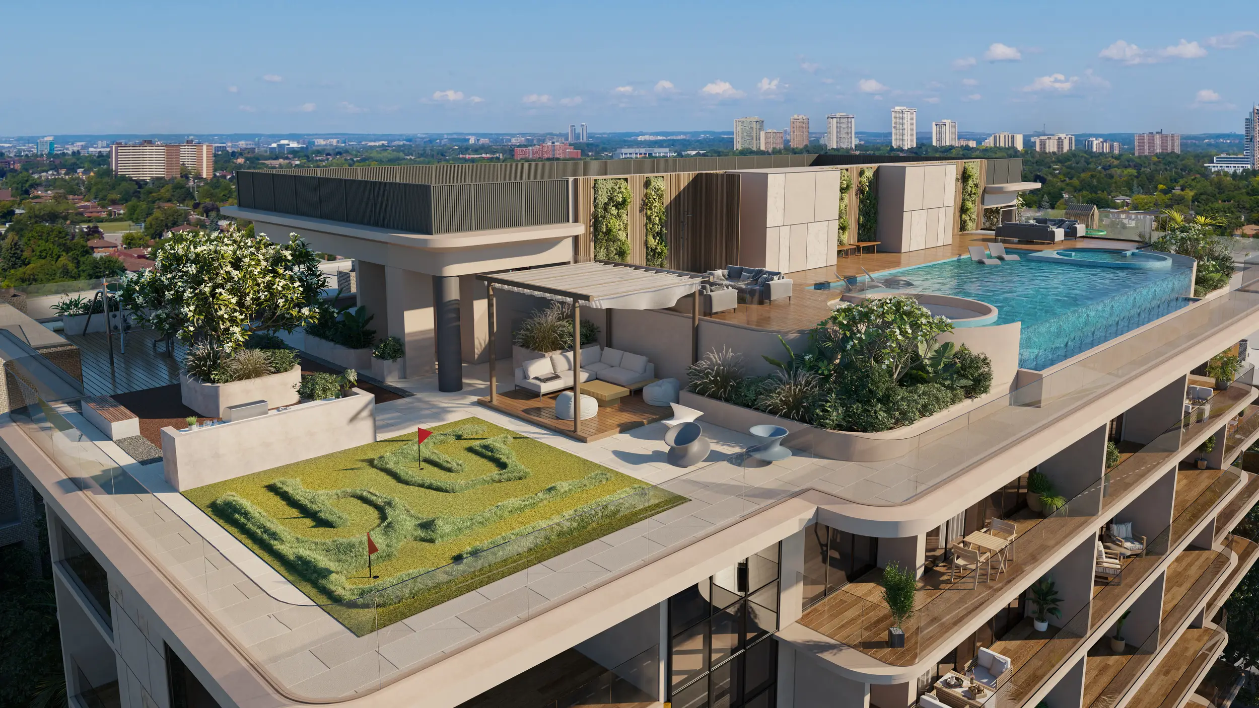 Golf turf