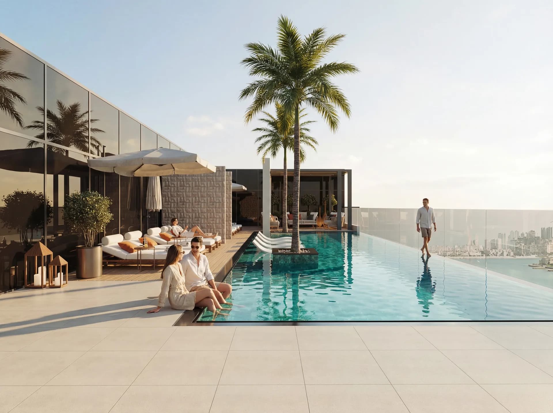 Rooftop Infinity Pool