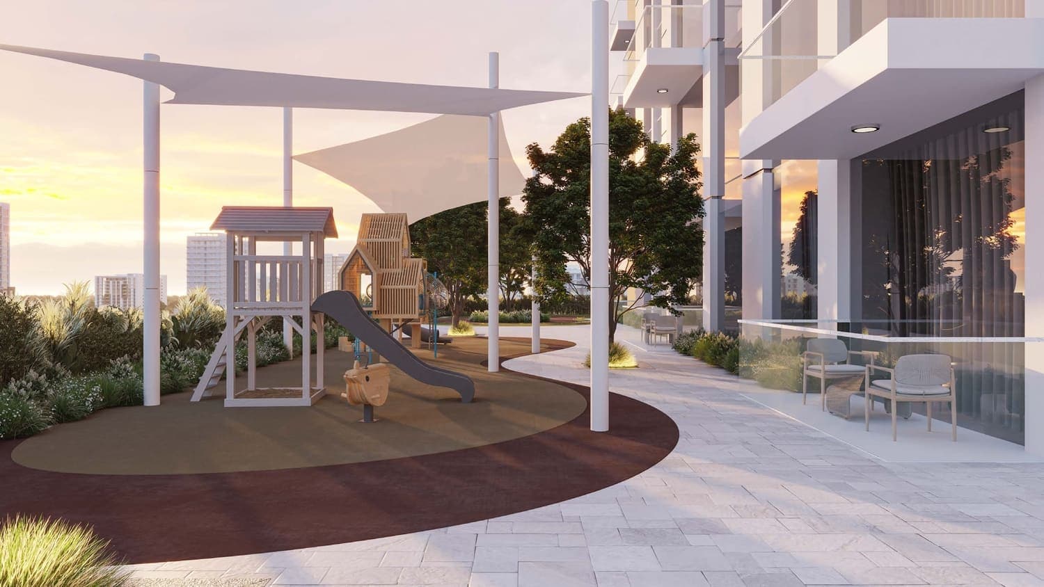 Outdoor Kids Play Area