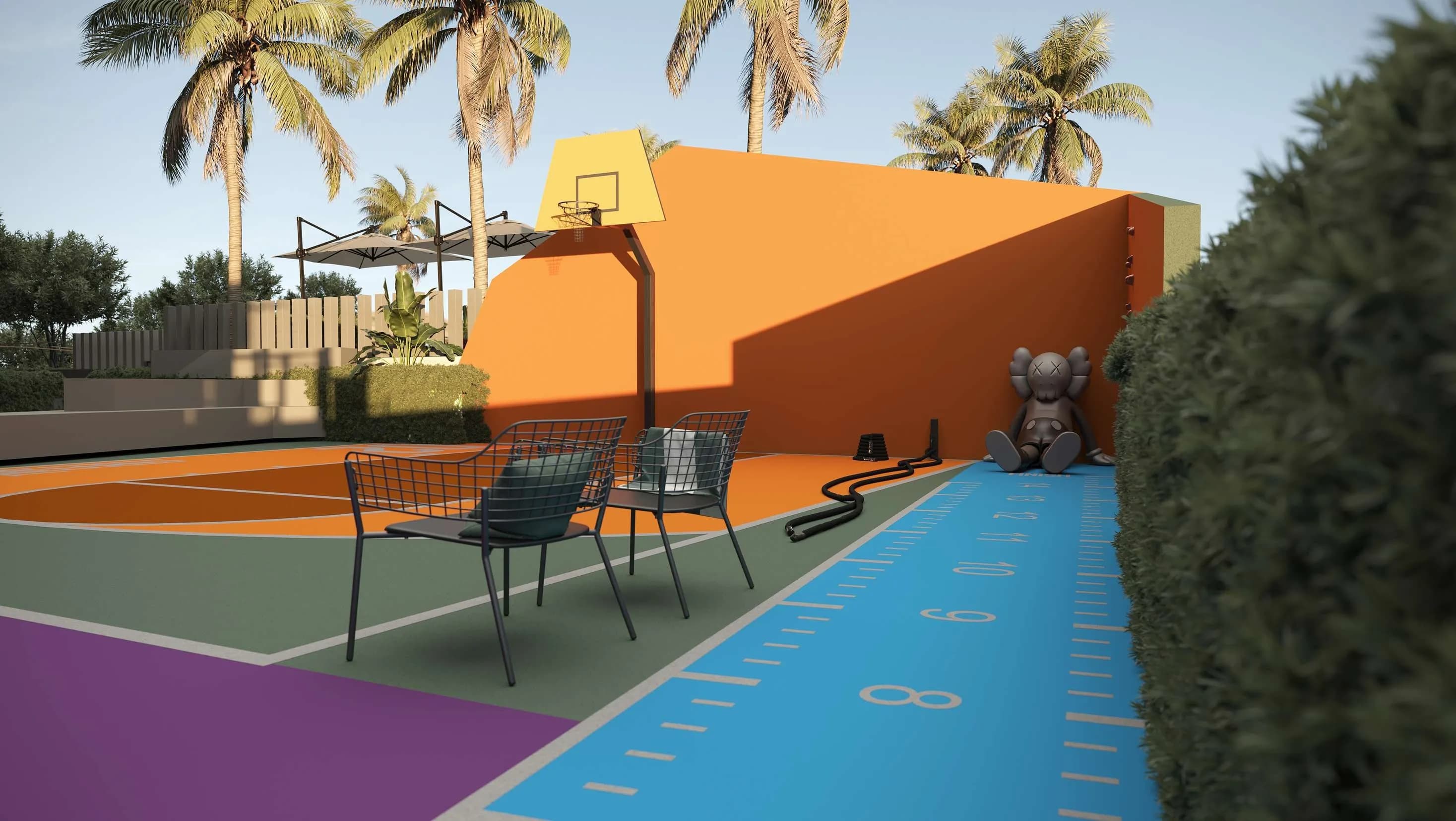 Outdoor Workout Zone