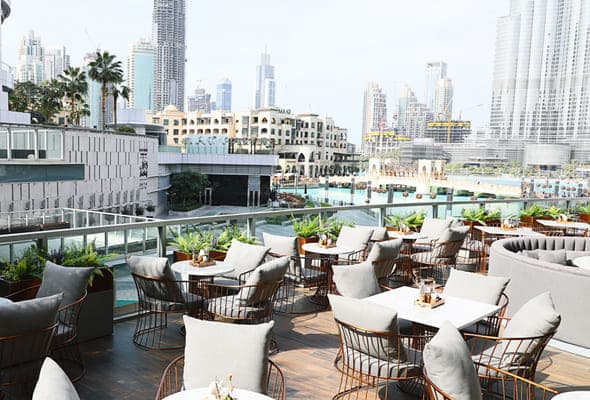 Cafes And Retail Promenade