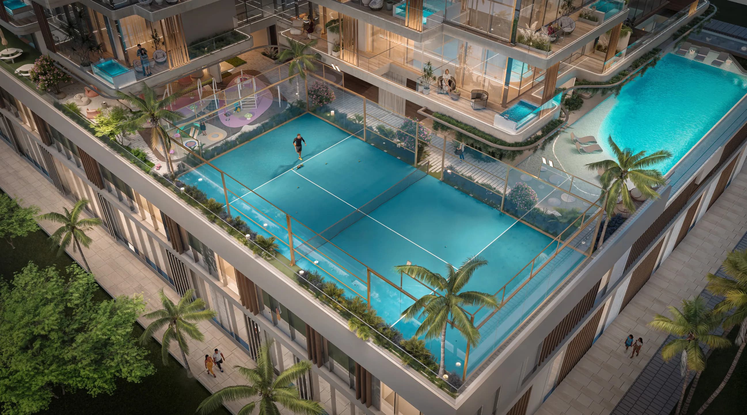 Podium Level Padel Court