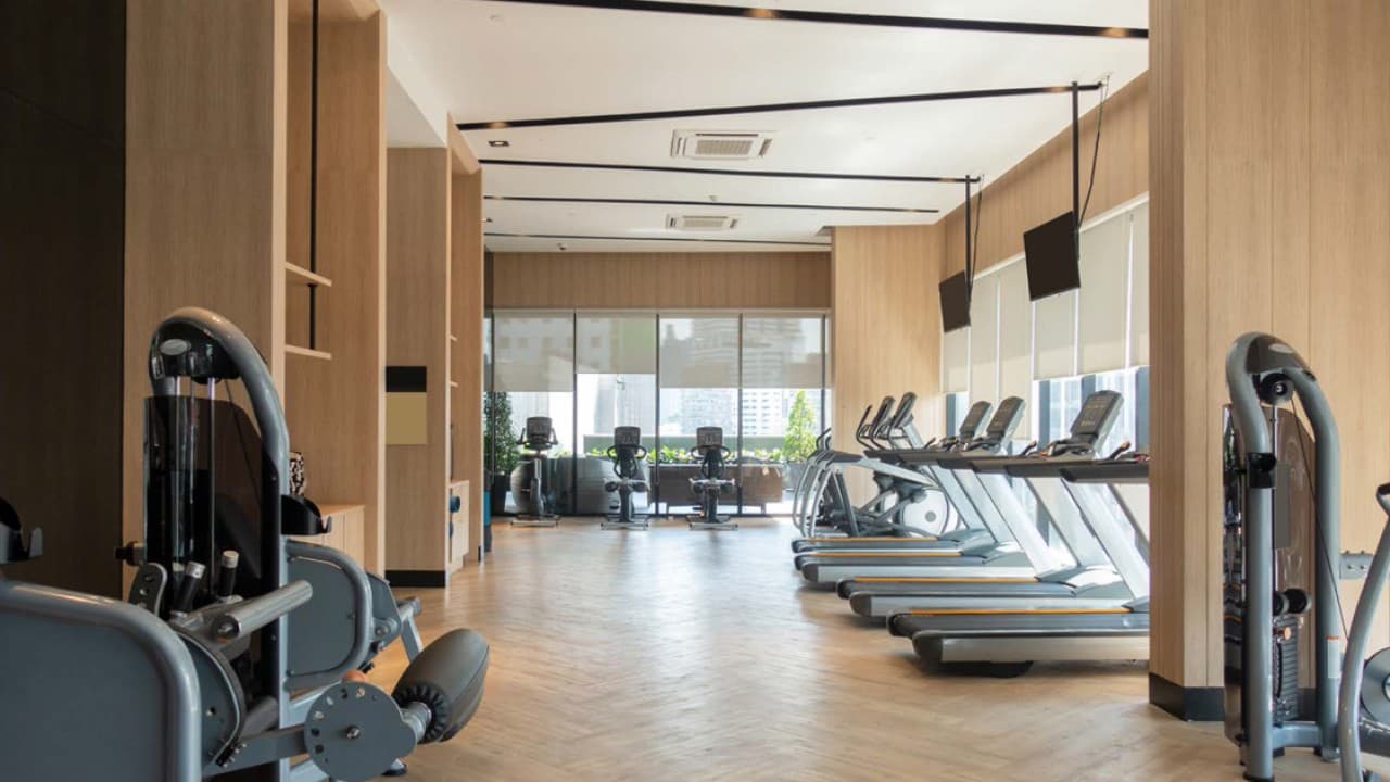 Indoor And Outdoor Gym