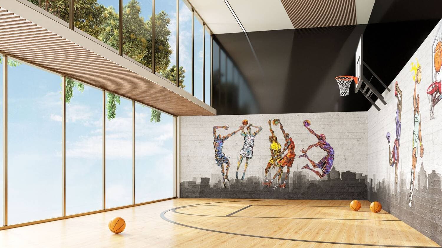 Indoor Basketball Court