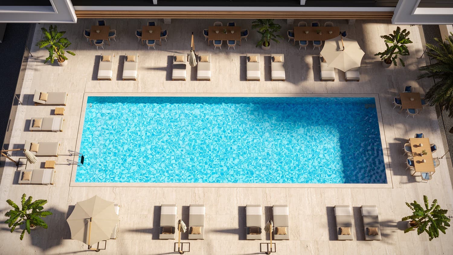 Swimming Pool, Jacuzzi And Open Recreation Area
