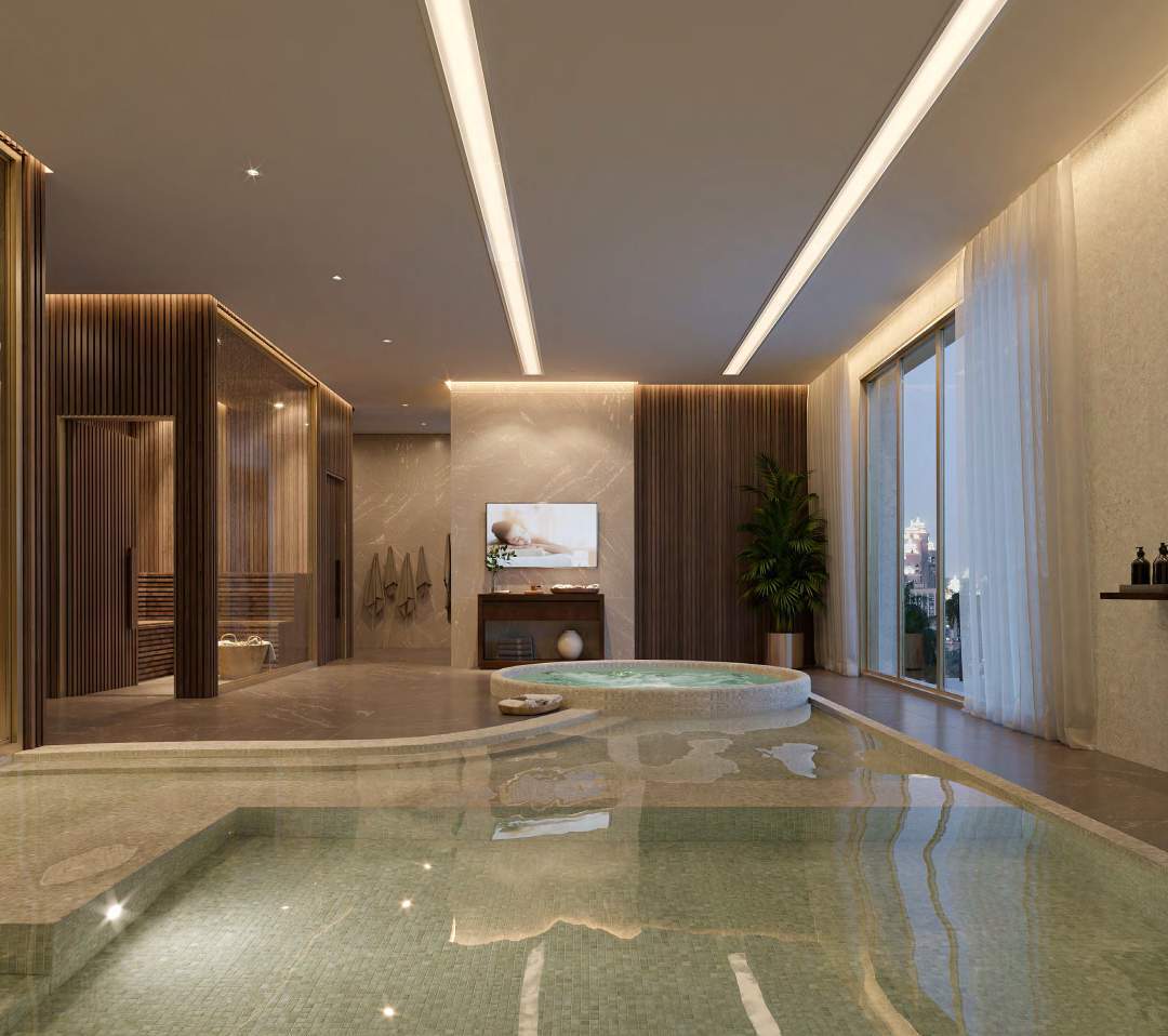 Spa With Steam And Sauna Rooms