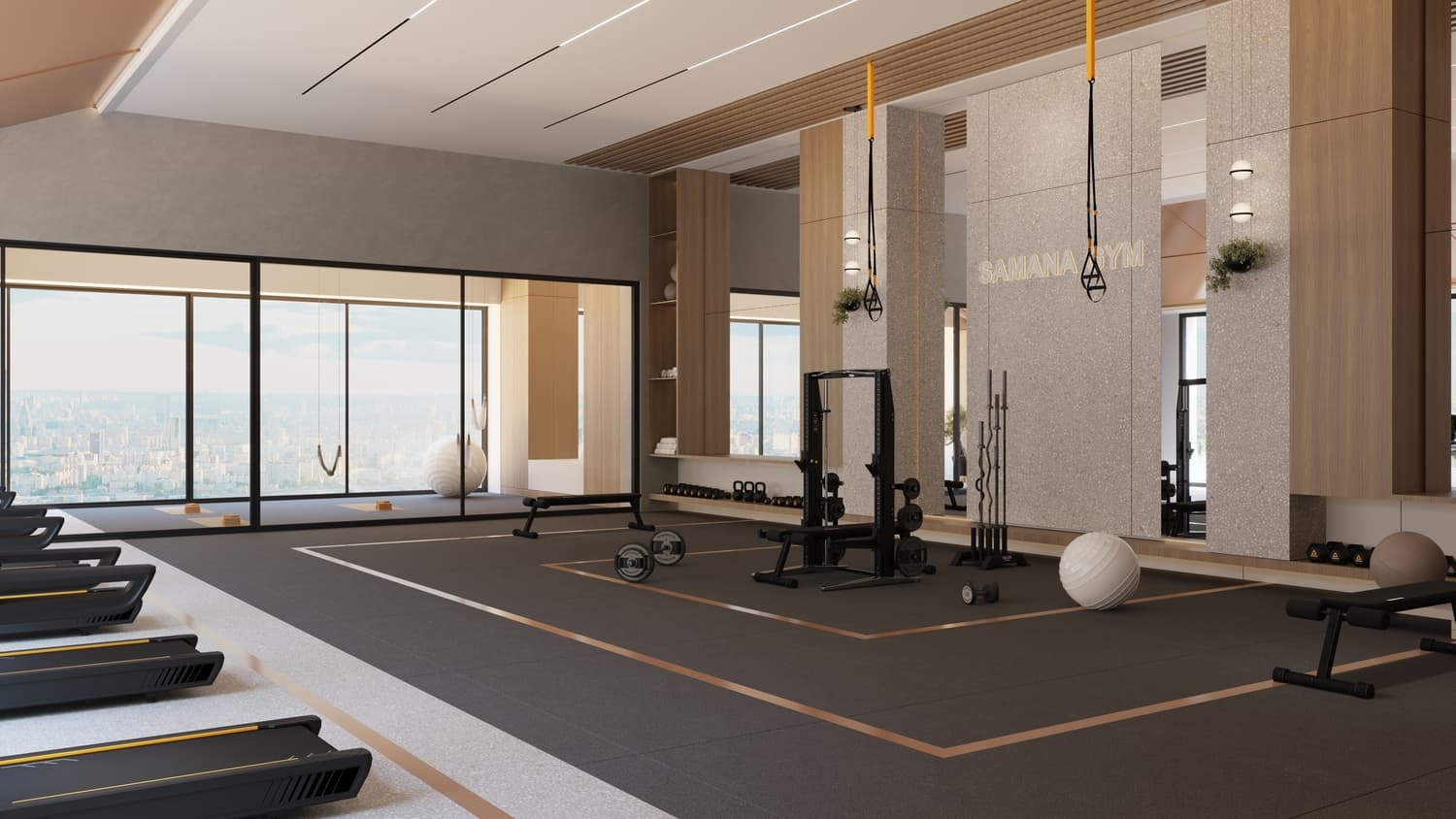 Outdoor & Indoor Gym