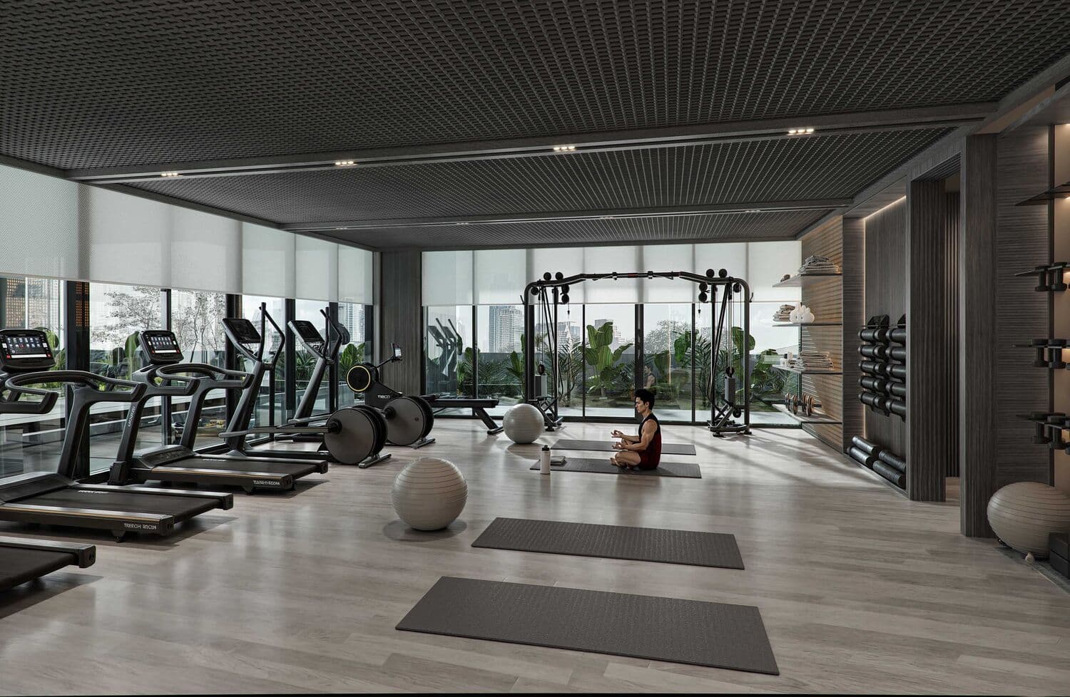 Indoor & Outdoor Gym
