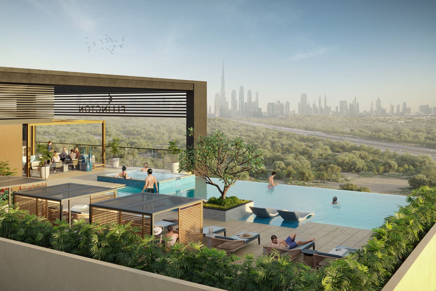 Rooftop Infinity Pool