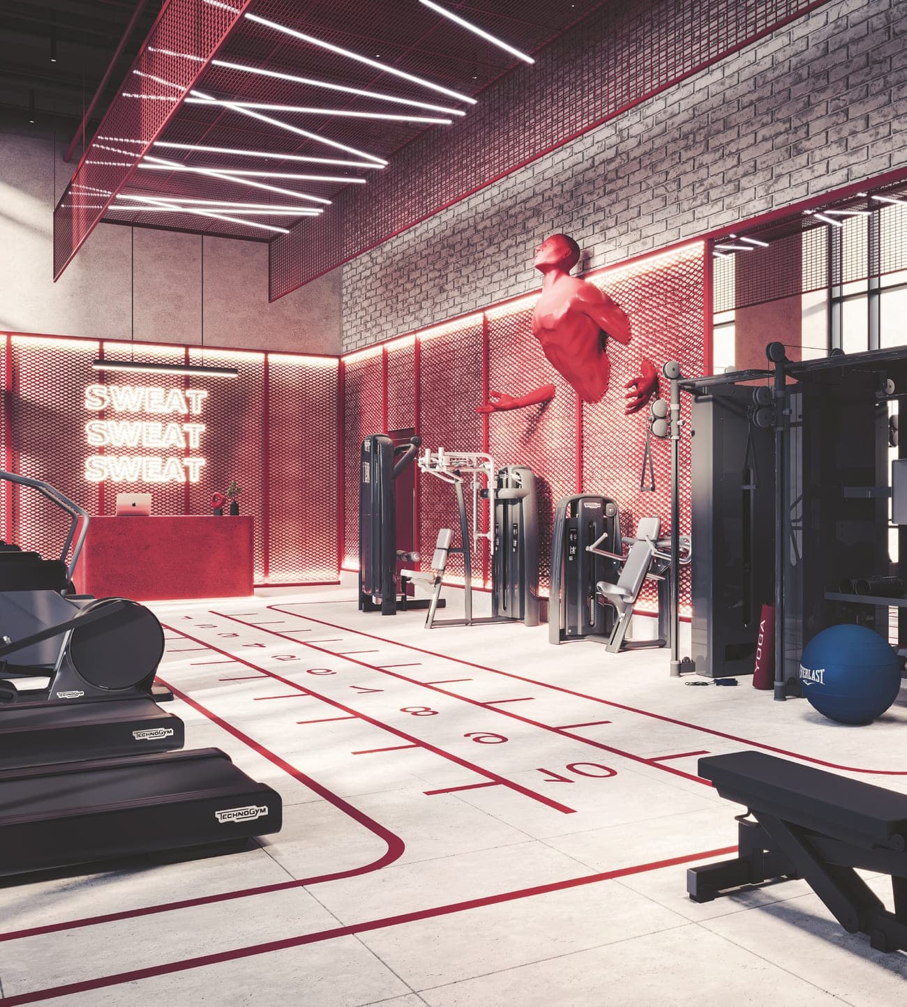 Indoor & Outdoor Gym