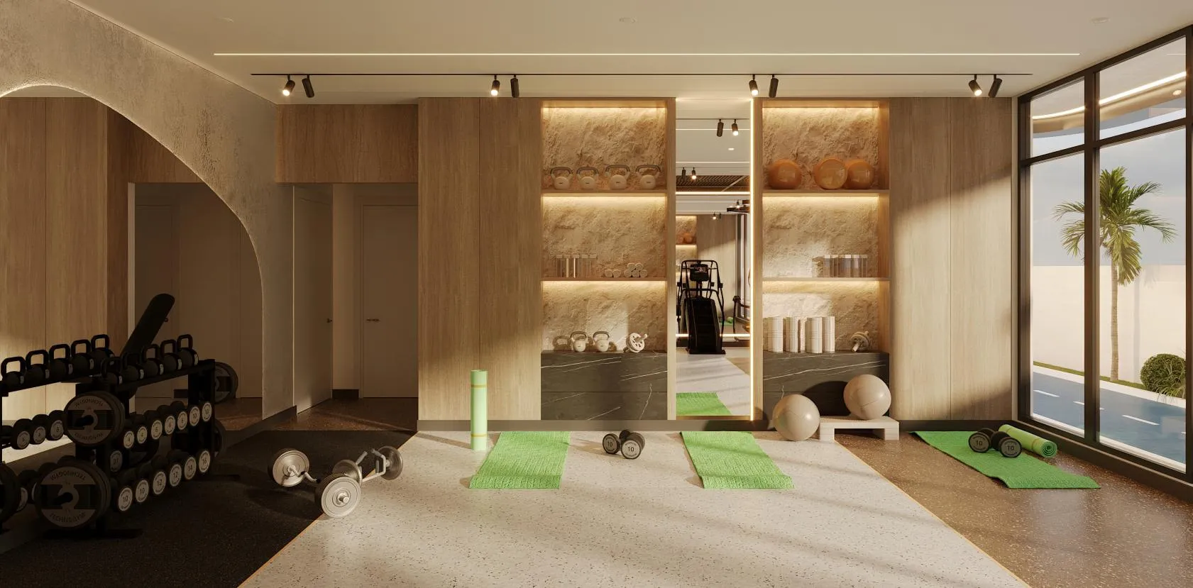 Fully Equipped Gymnasium
