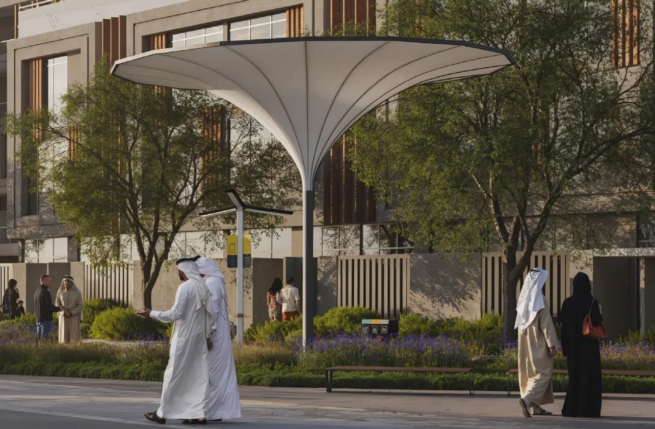 Shaded Seating Areas