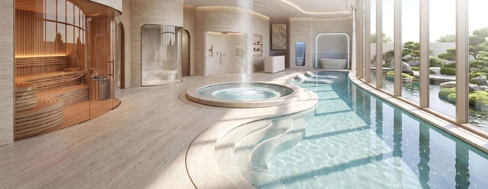 Spa Rooms & Sauna