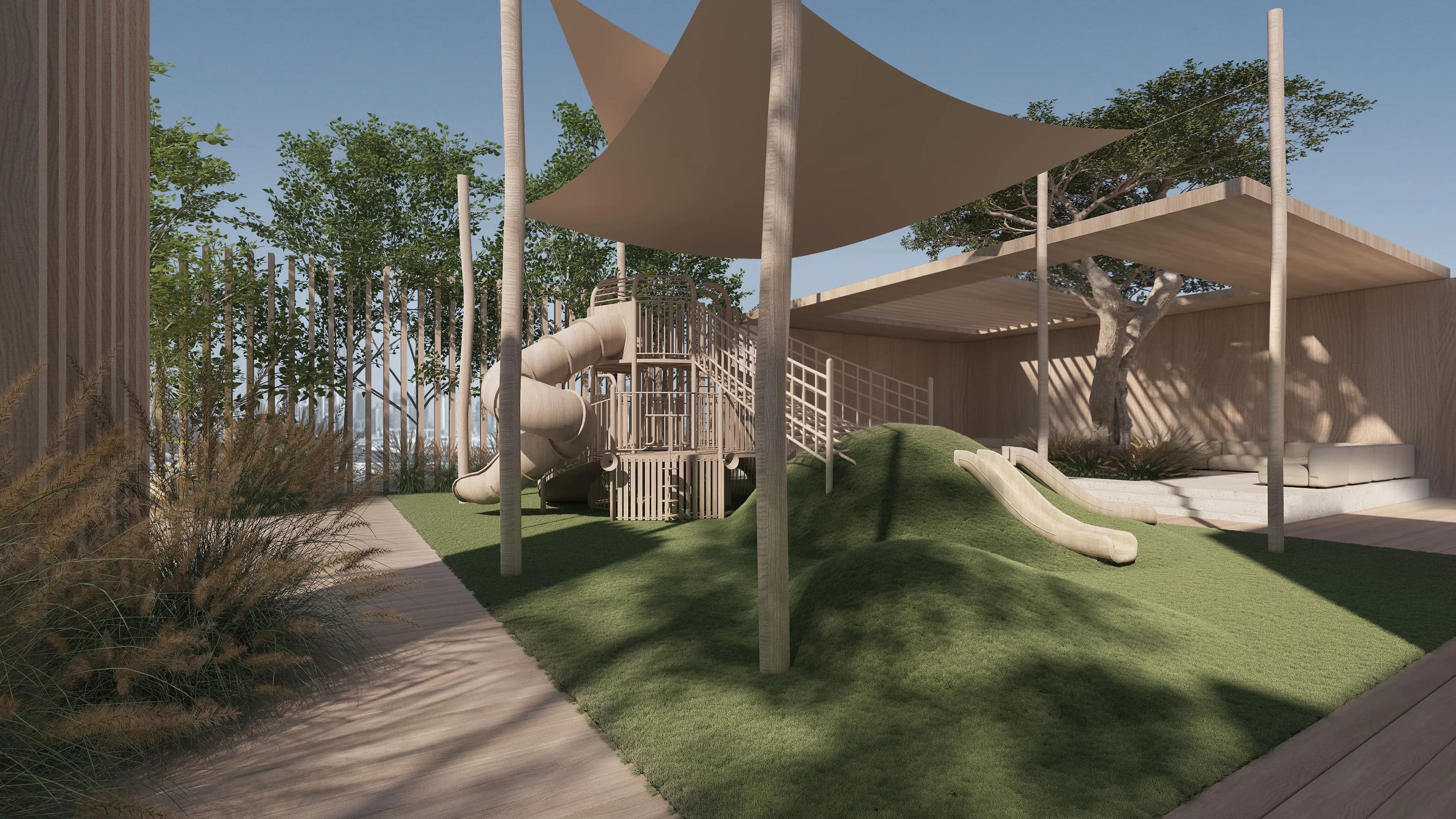 Outdoor Kids Area