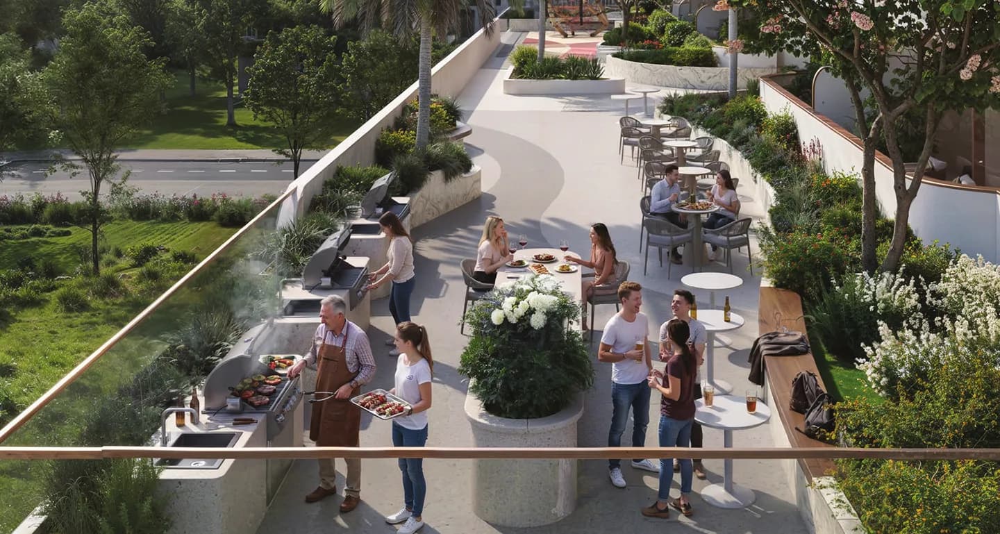 BBQ & Dining Area