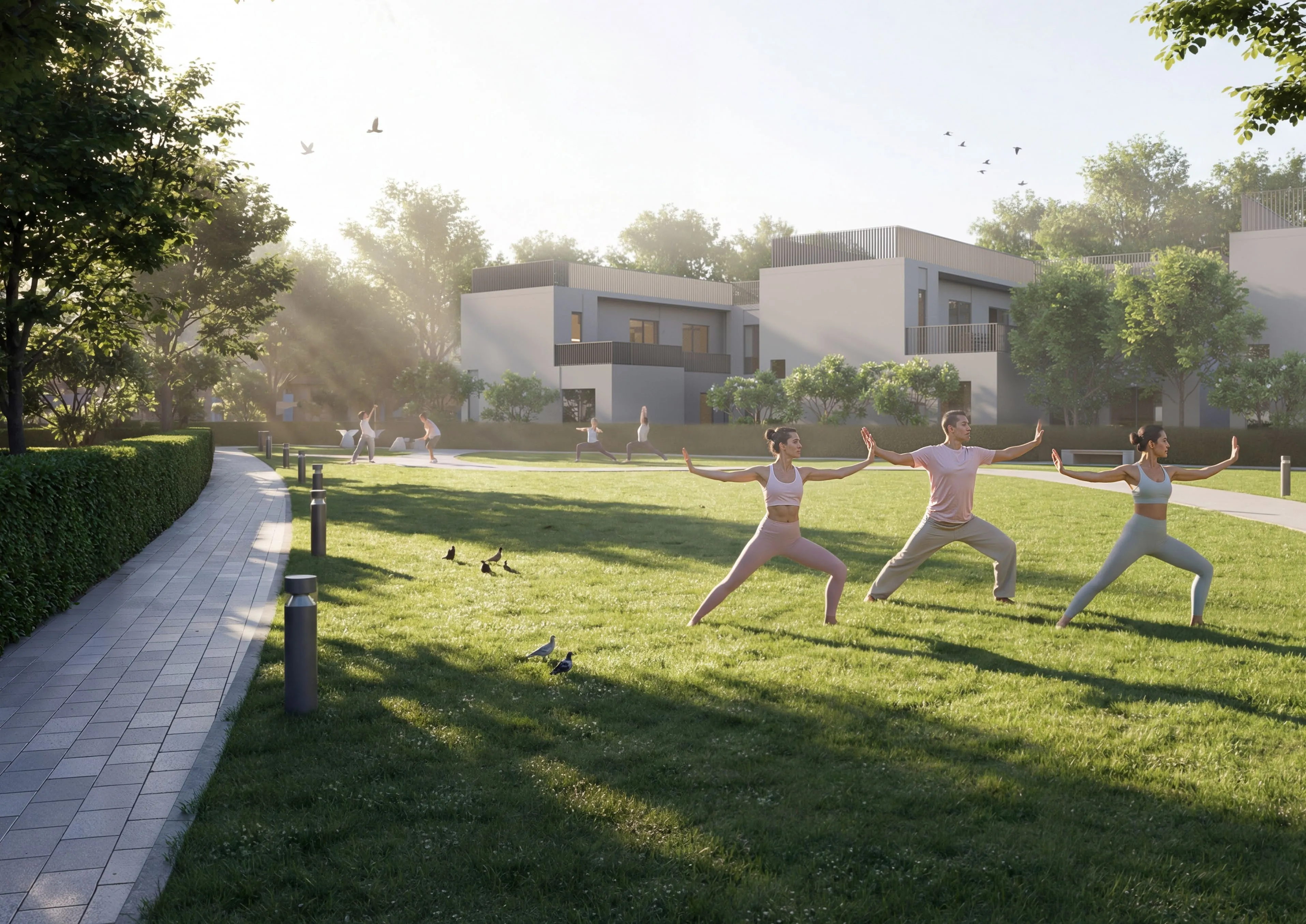 Outdoor Yoga Area