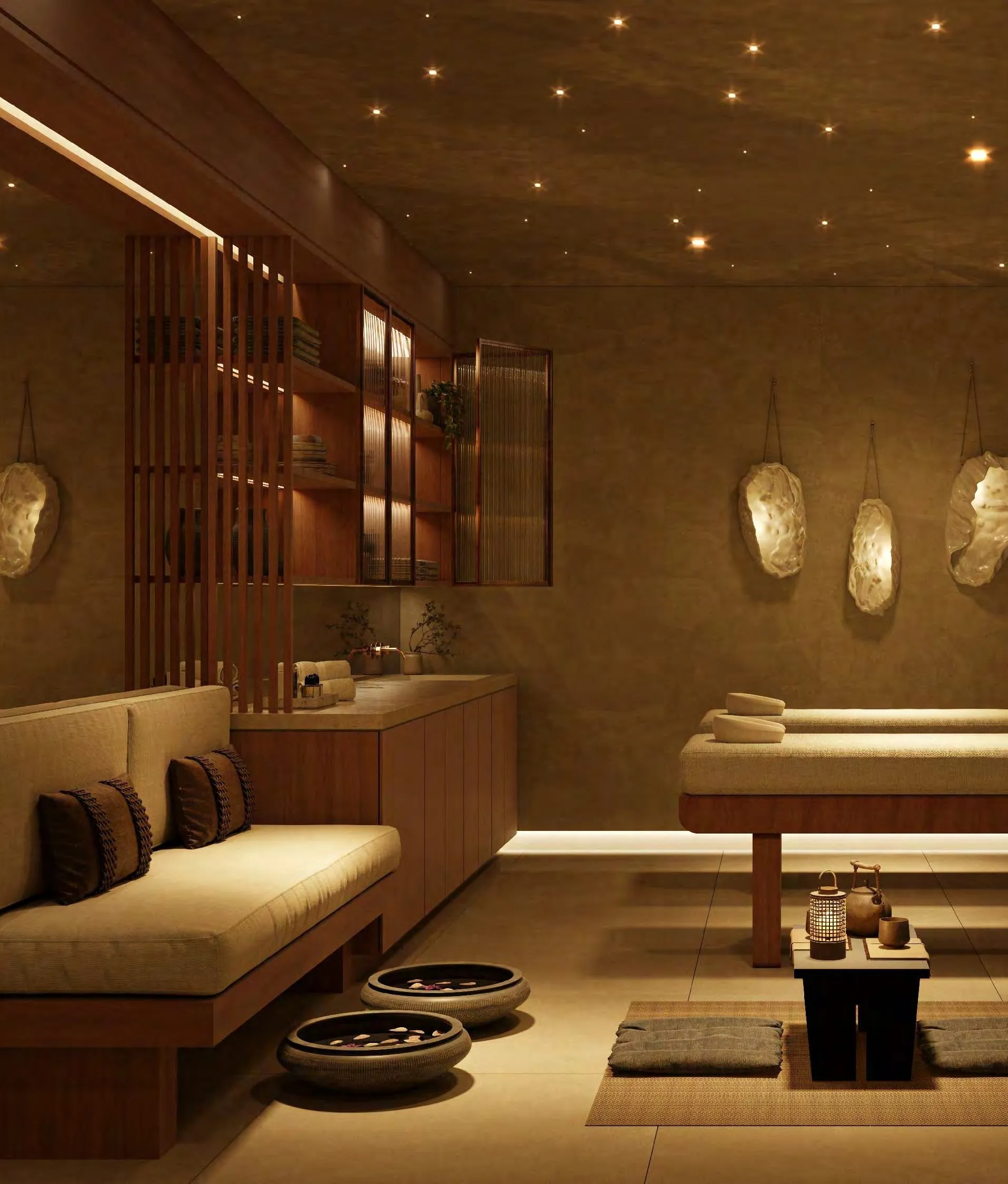 Spa & Steam Room